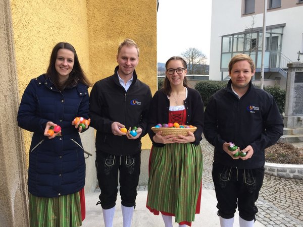 Ostereierverteilaktion am 1. April 2018