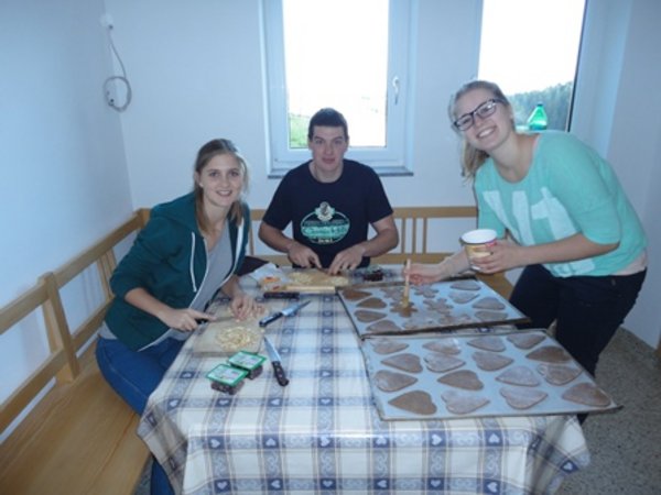 Lebkuchenherzen backen am 26.10.2015
